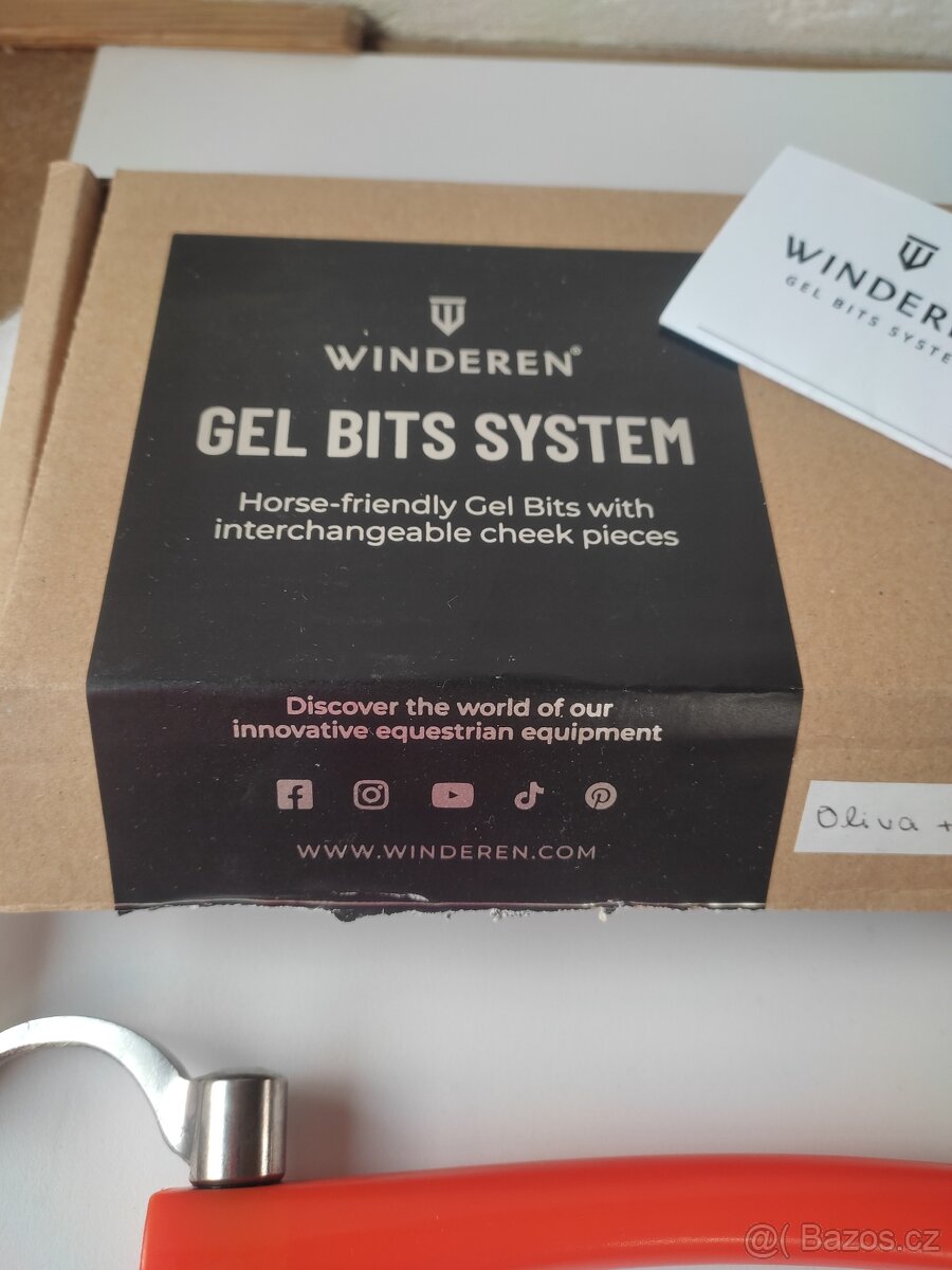 Nové udidlo Winderen oliva - 3