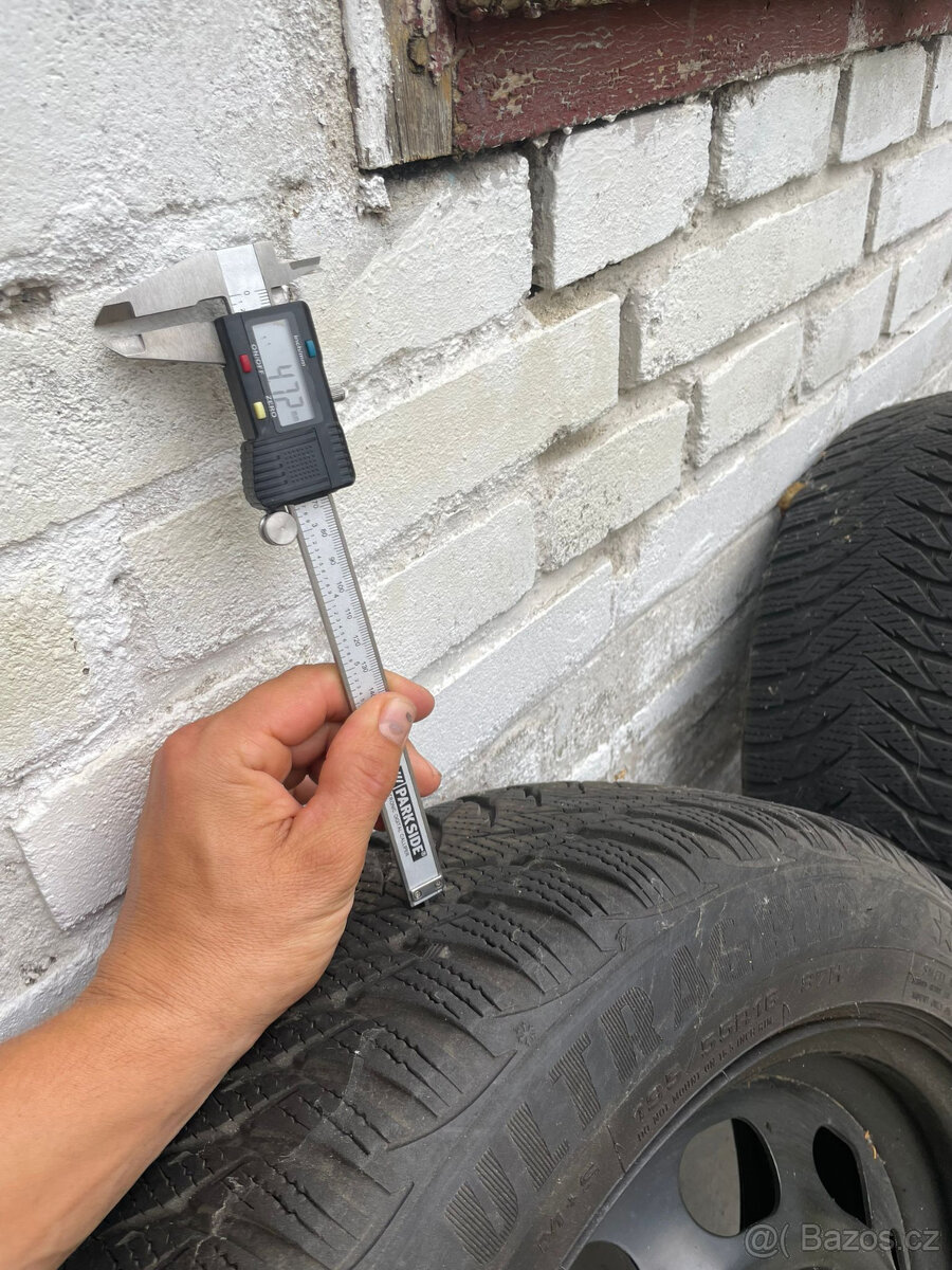 NOVÉ disky plech černý + Pneumatiky - 3