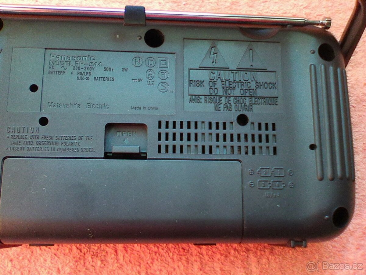 Přenosné rádio zn. Panasonic, nové - 3