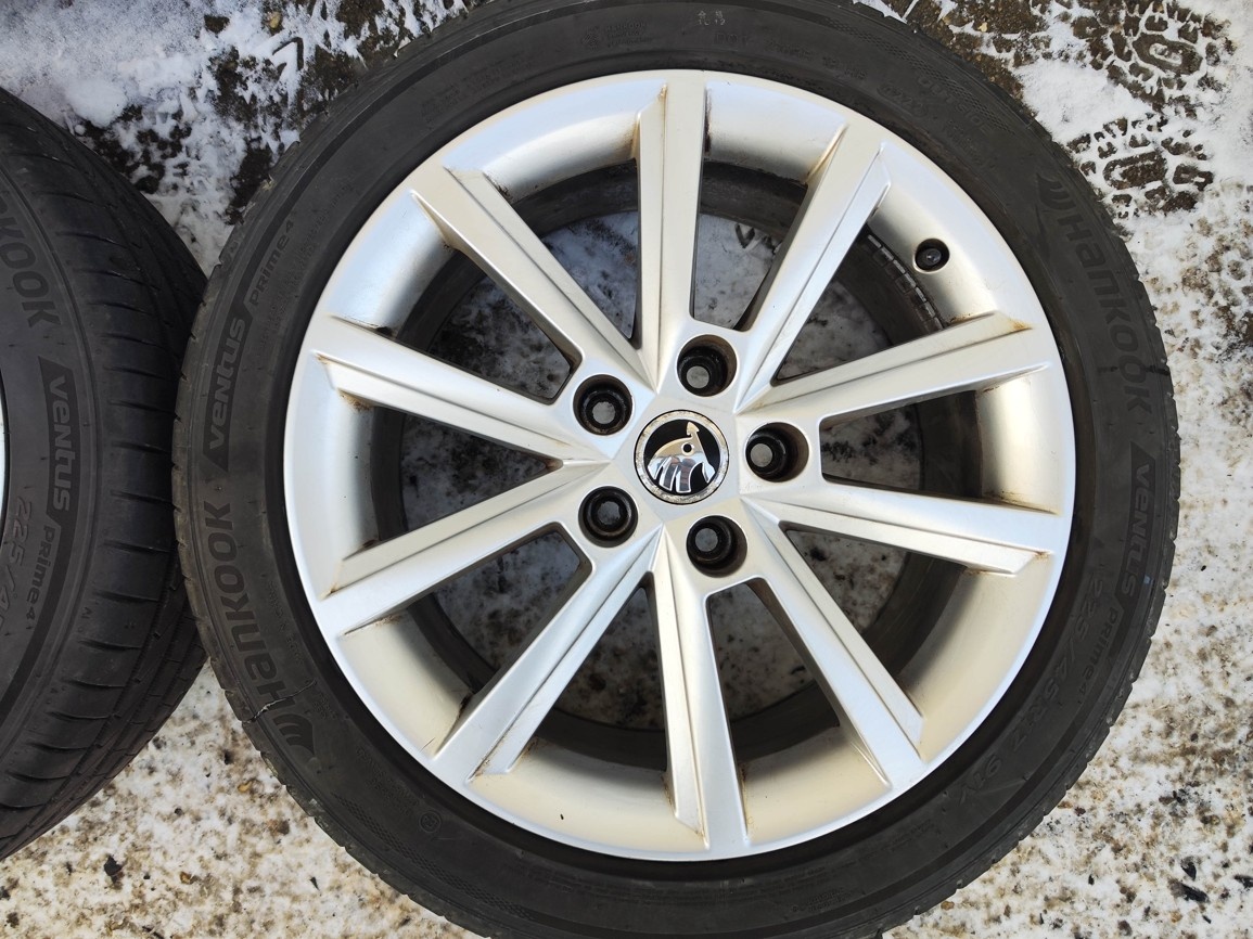 17"letní alu sada Teron 5x112 origo Škoda Octavia 3 Golf 7 - 3