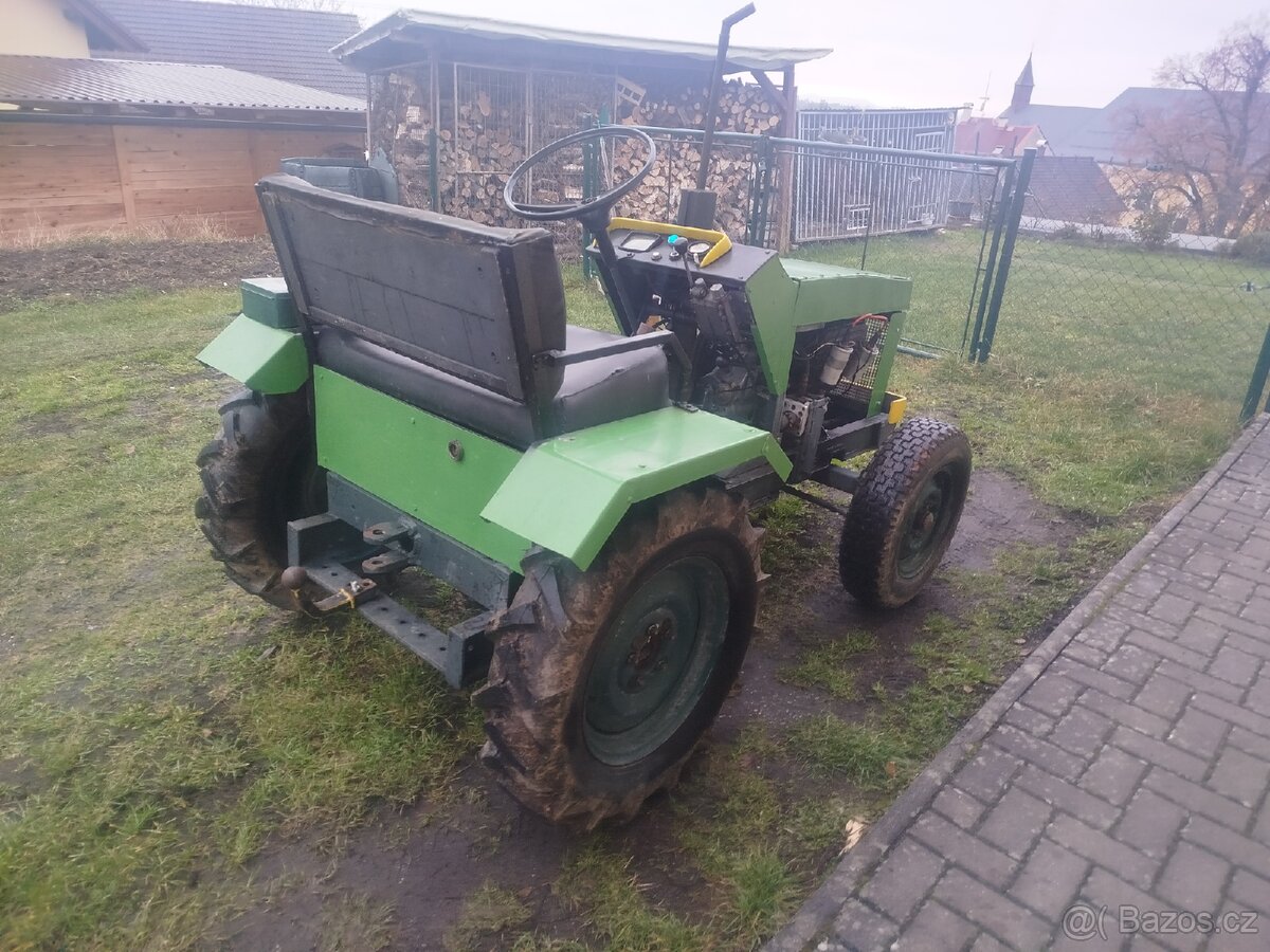 Malotraktor domácí výroby - 3