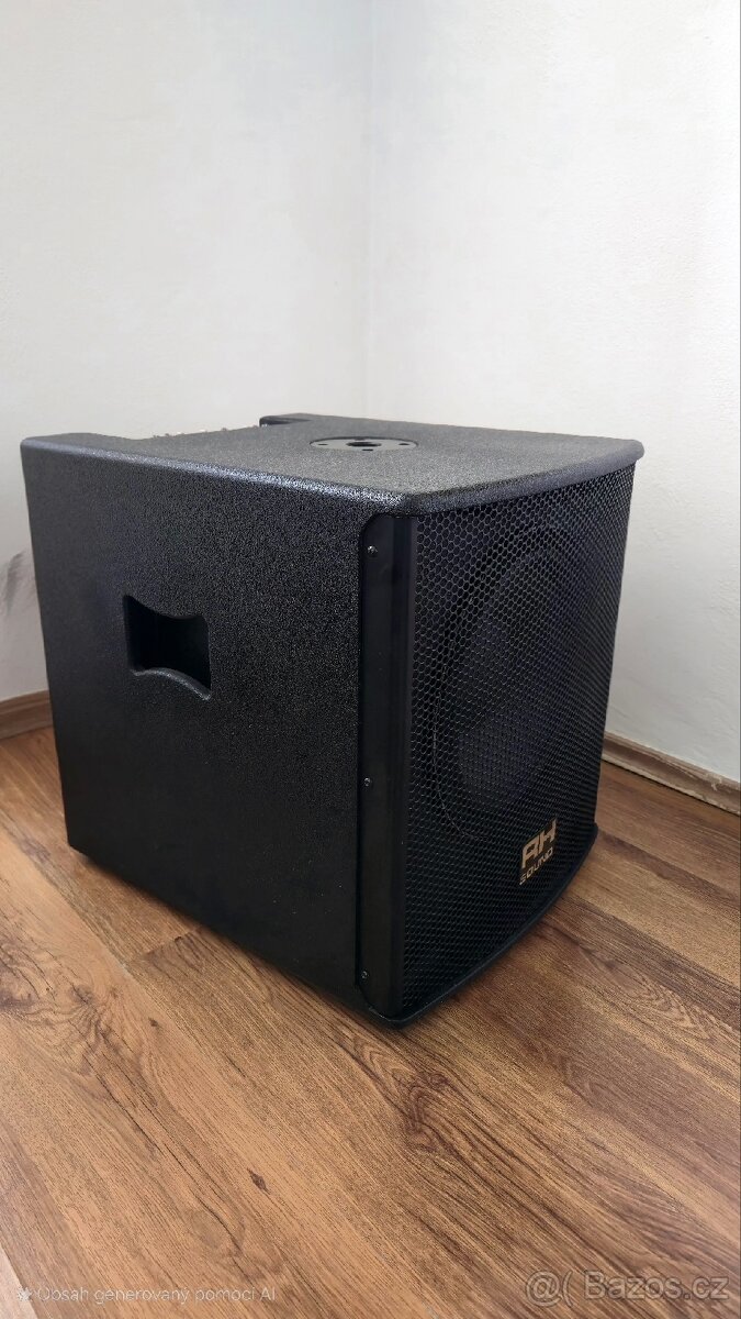 Reprobox PA set, 1x 12"woofer/2x 8" středobas + 1"driver. - 3