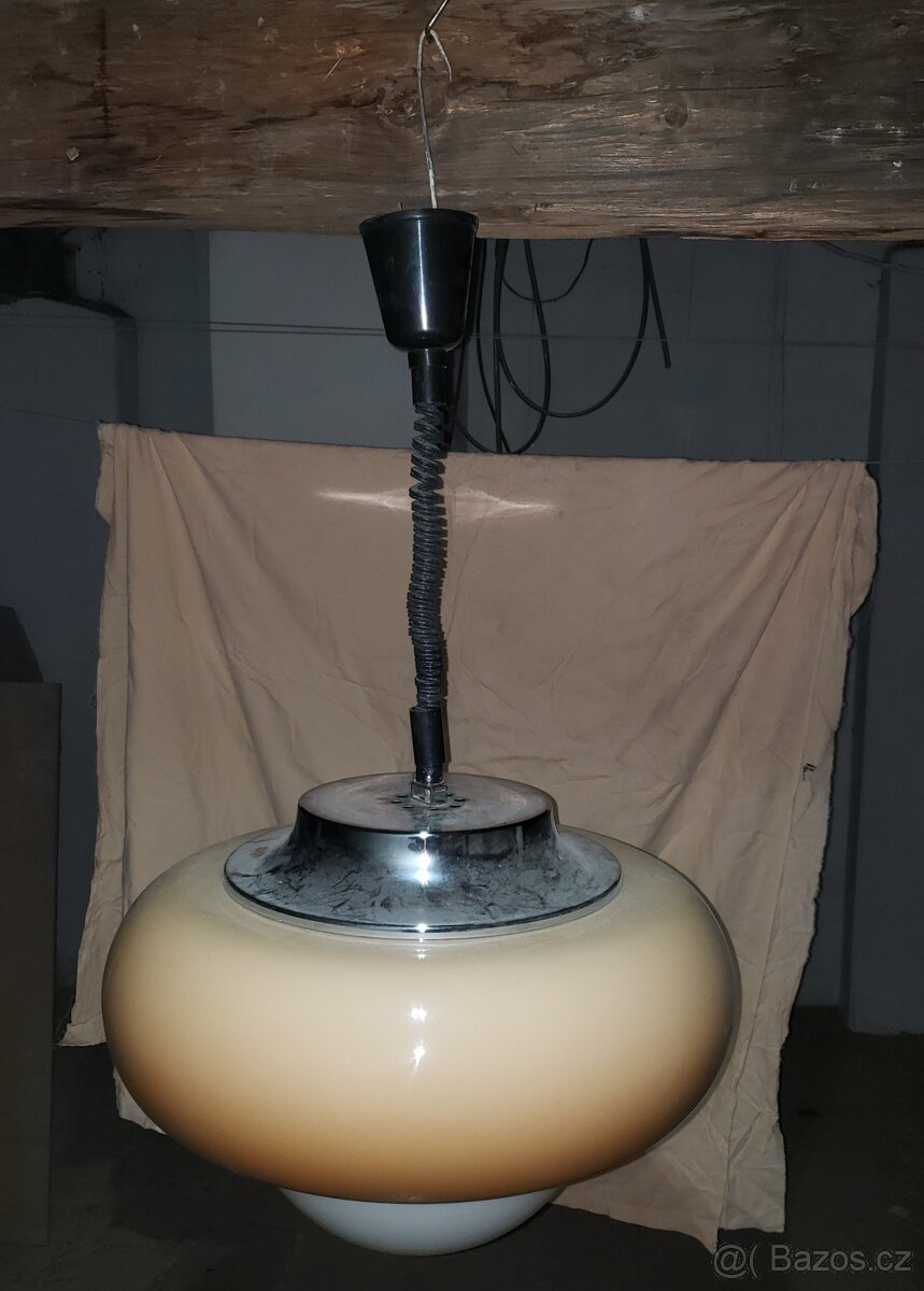 Pendant Lamp by Meblo / Guzzini, 1970s - 3