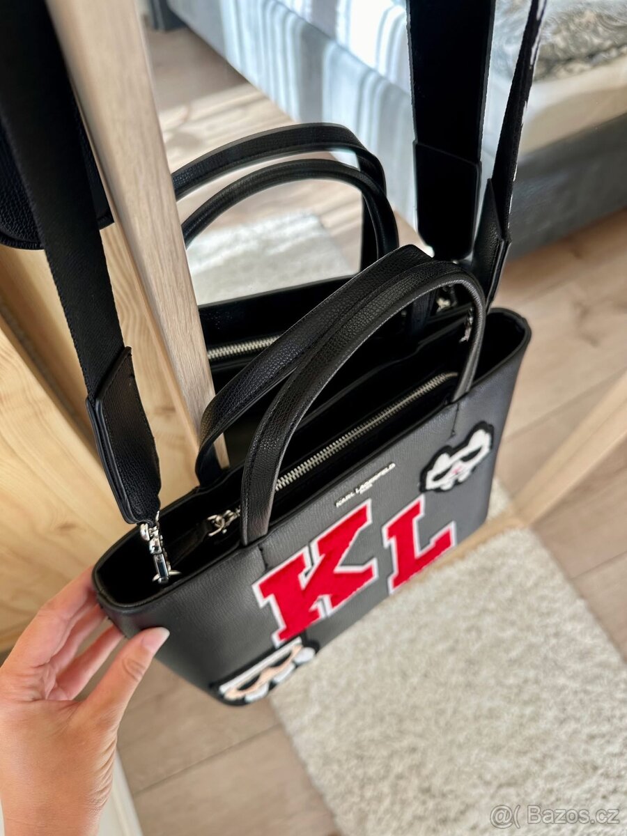 KARL LAGERFELD ČERNÁ KABELKA 1 - 3