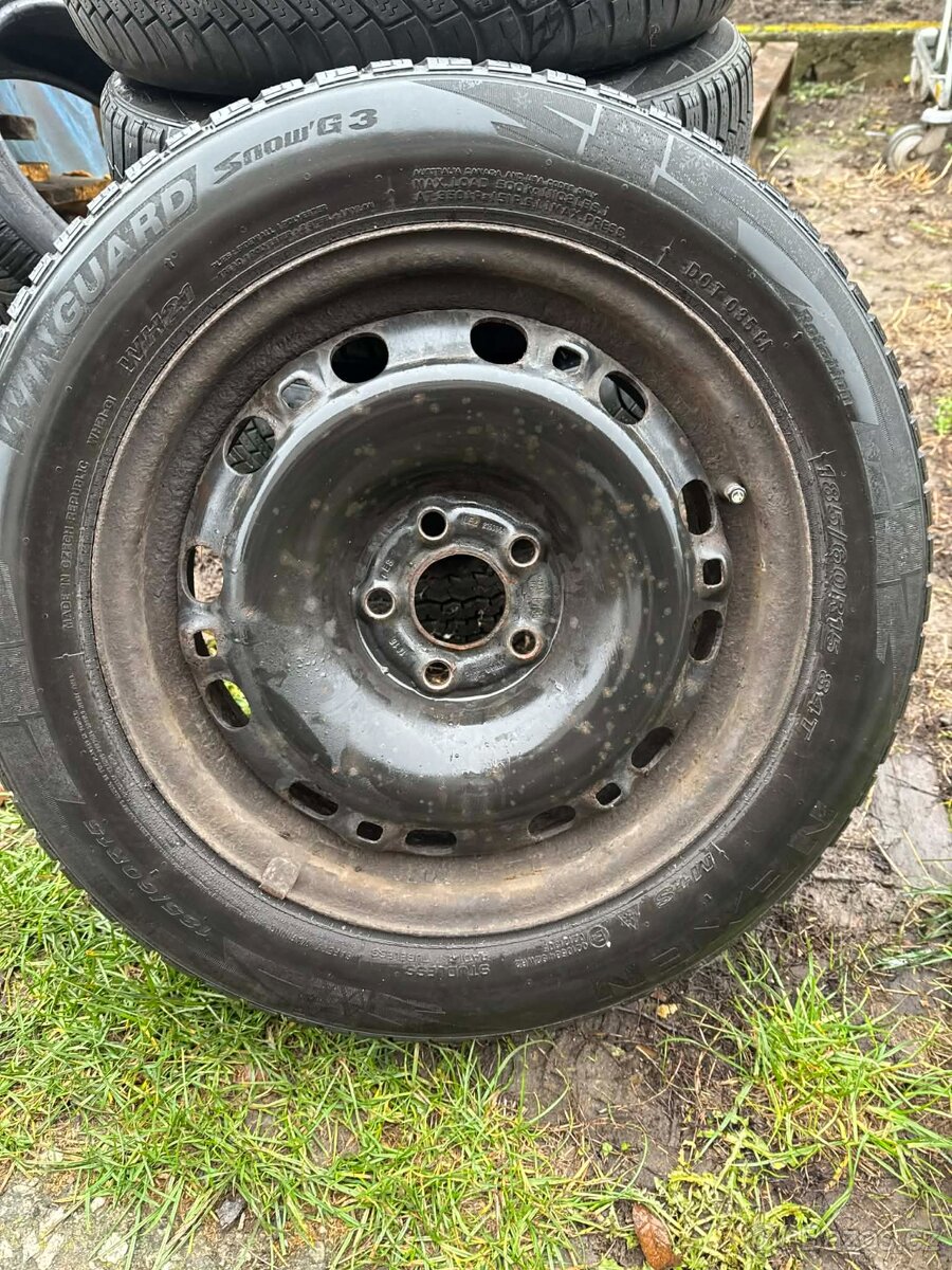 R15 5x100 zimní disky Fabia - 3