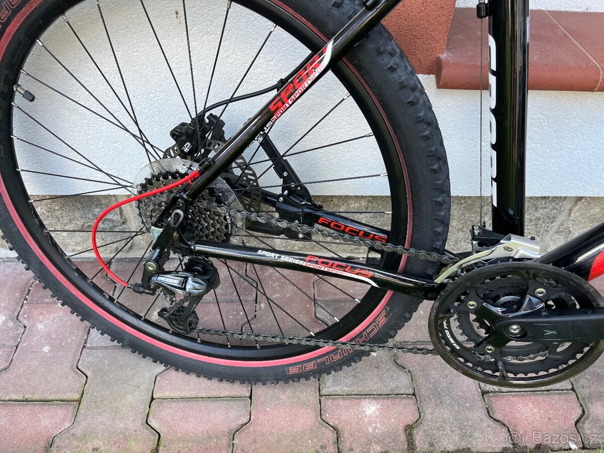 FOCUS alu rám Shimano DEORE - 3