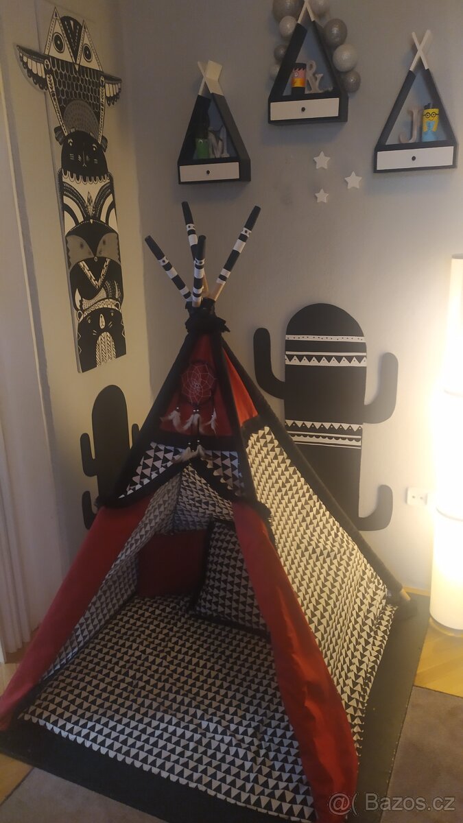 Dětský stan teepee - 3
