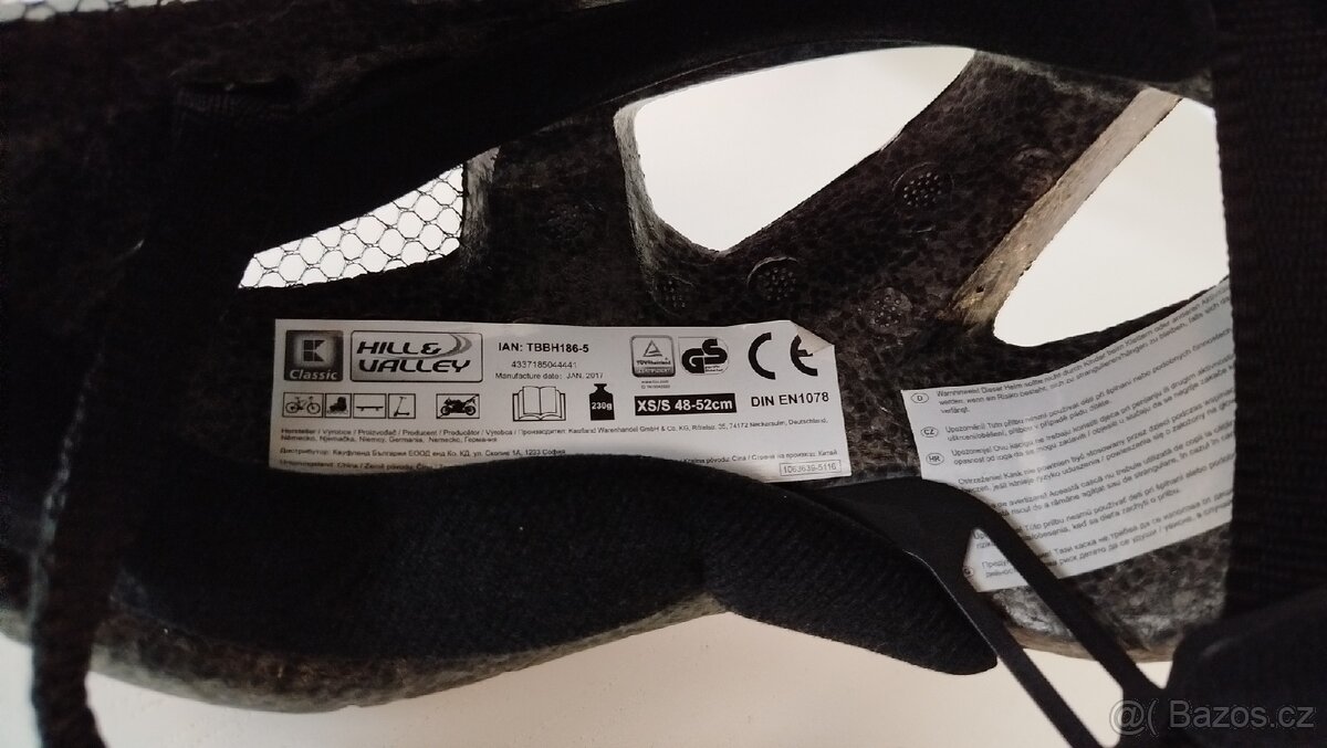 Dětská helma na kolo XS/S 48-52 cm - 3