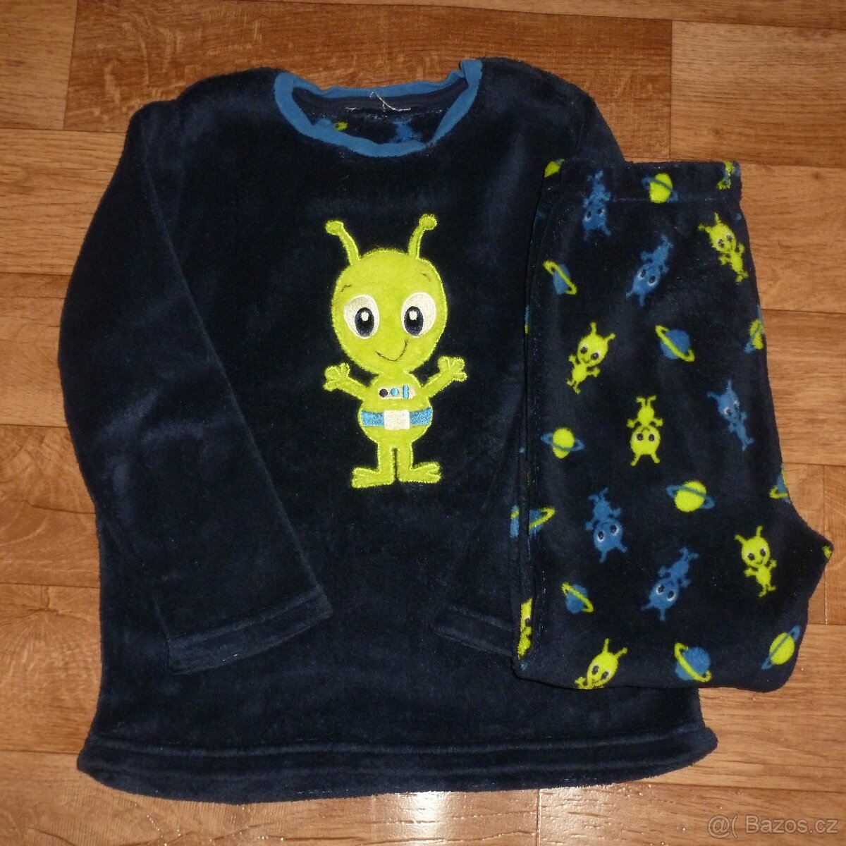 Podzimní modrá bunda pro kluky vel. 116 - 3