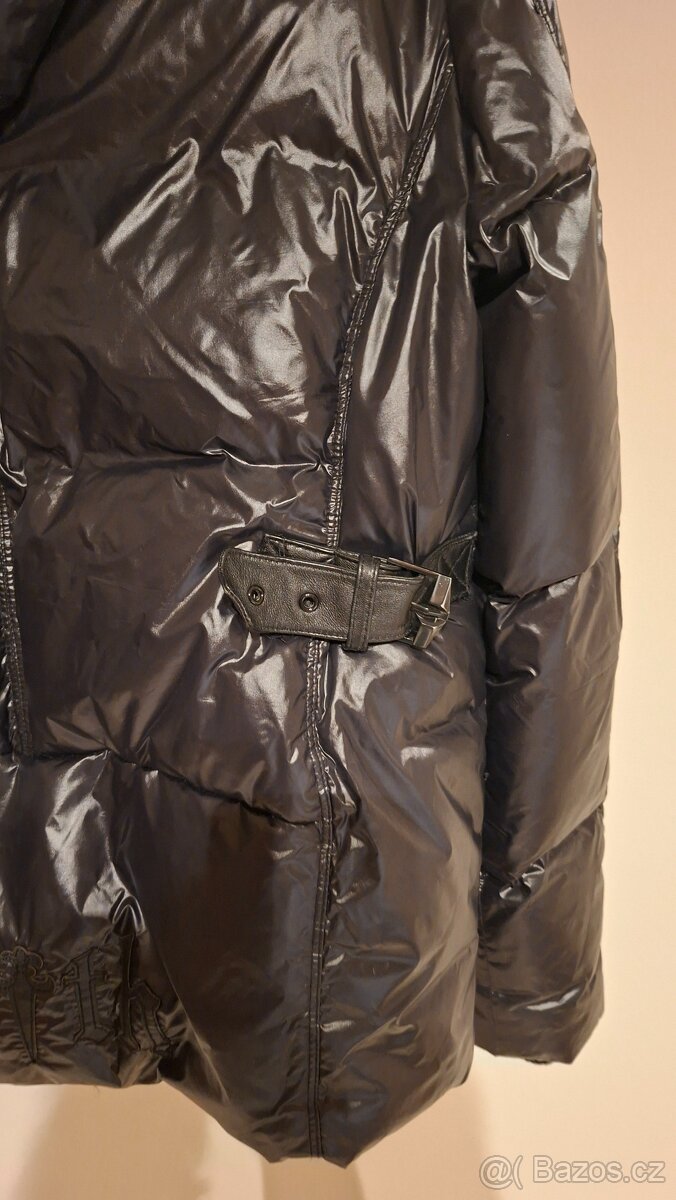 Bunda pánská, černá péřová - 3