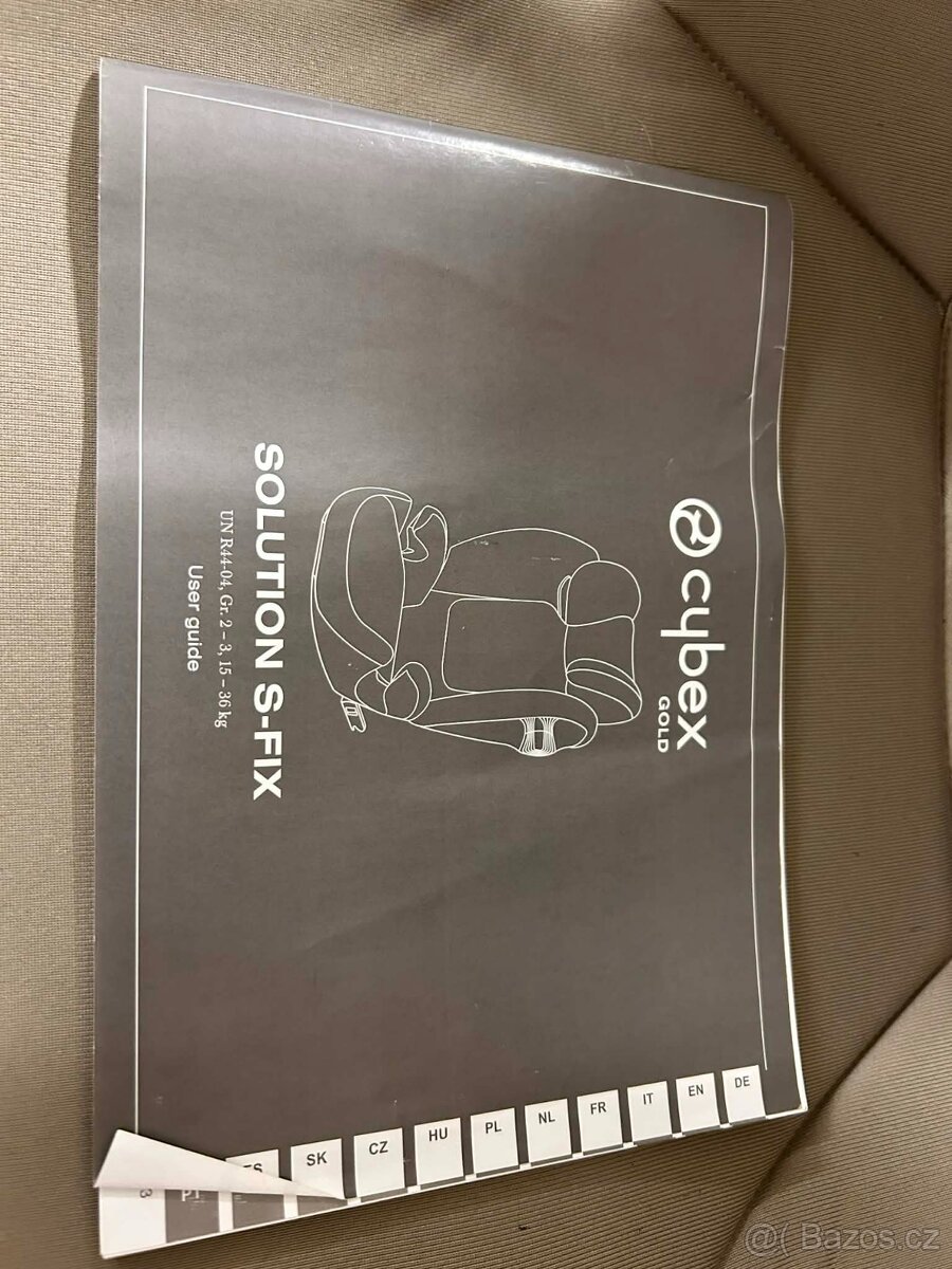 Autosedačka Cybex - 3