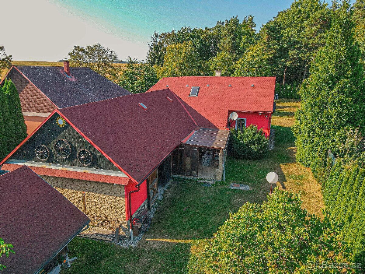 Prodej Chalupy a hospodářská usedlost s pozemky3189 m2. 1221 - 3