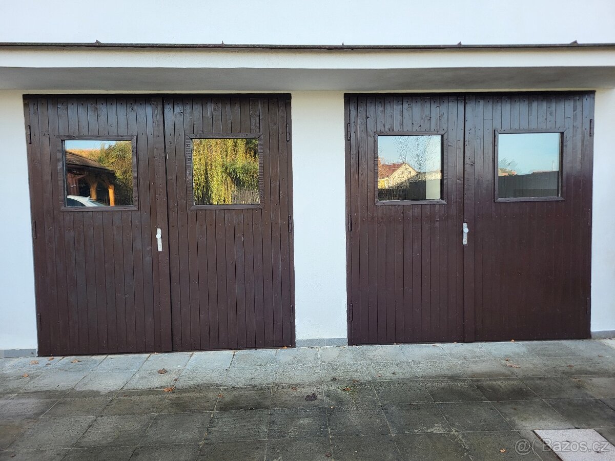 2x zánovní garážová vrata 238x224 cm - 3