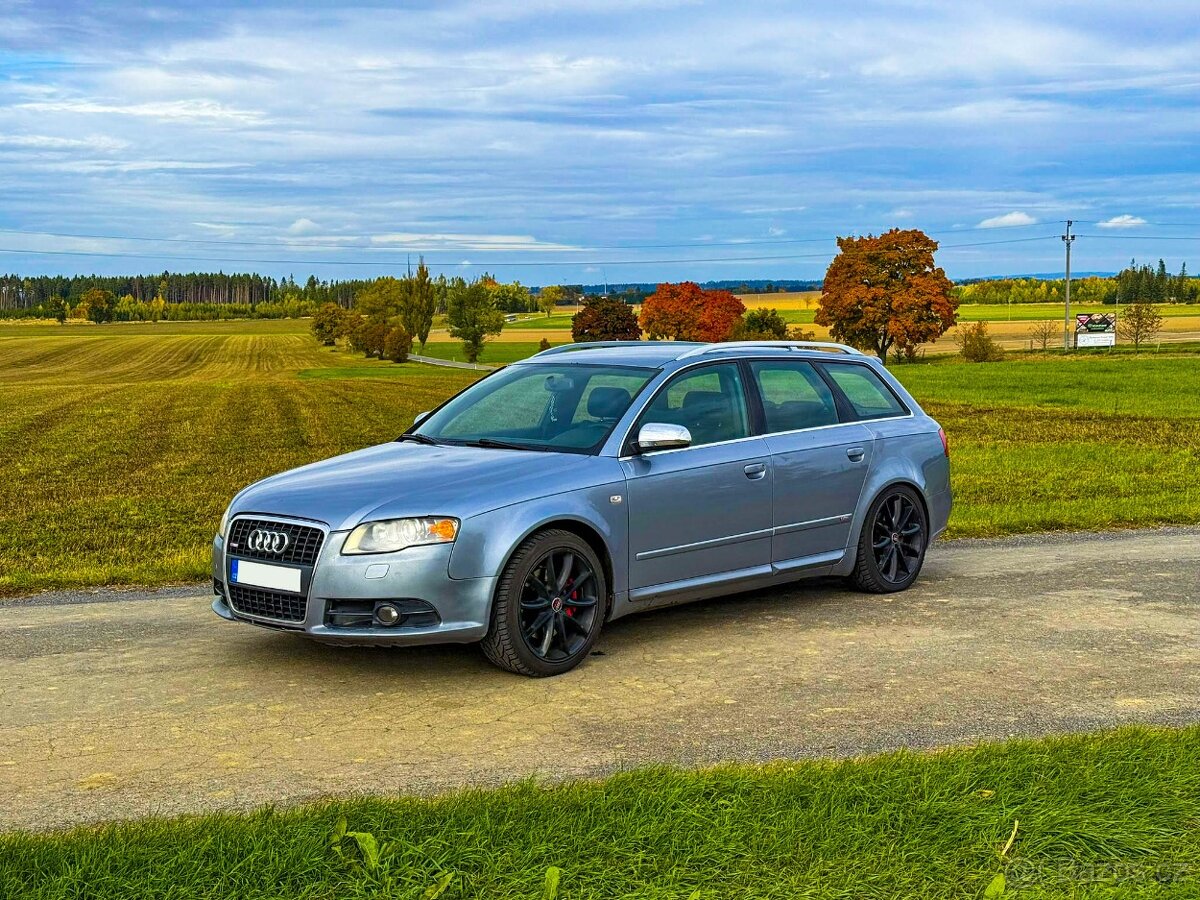 Audi A4 B7 3.0TDi QUATTRO manuál 3x S-Line - 3