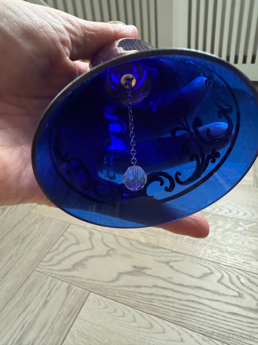 Krásný skleneny zvonek pro Jeziska - 3