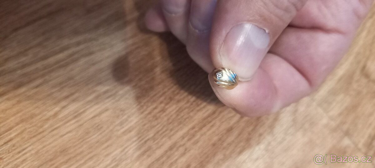 Zlaté naušnice 14karát - 3