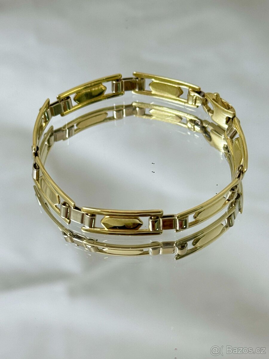 Zlatý náramek 11,63g - 3