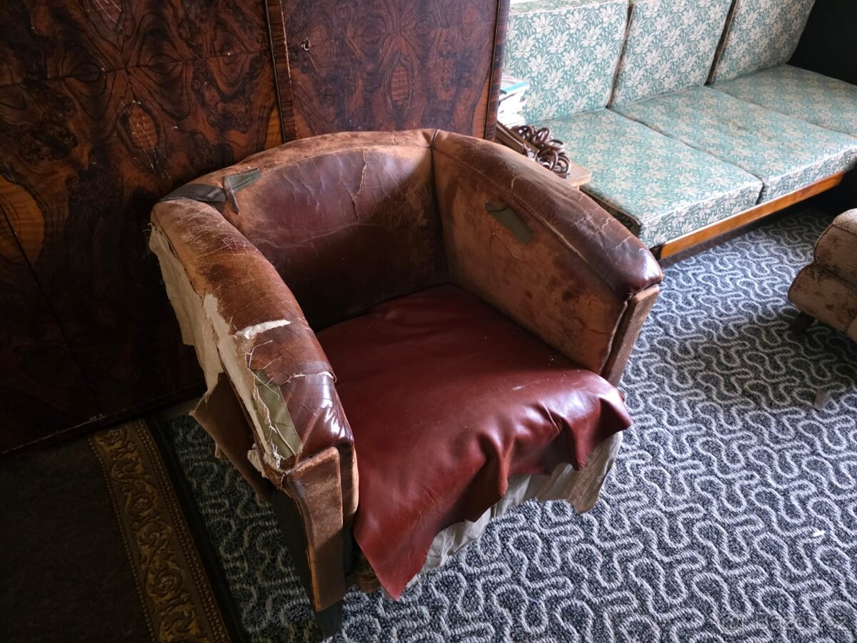 kožená sedačka - 3