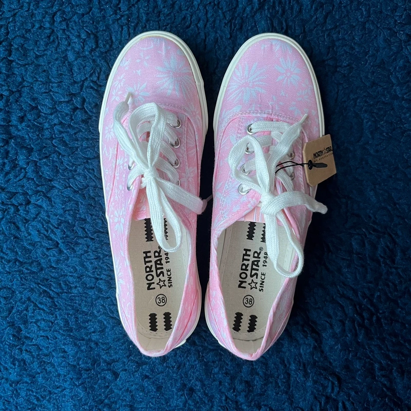 Úplně nové plátěné tenisky North Star vel. 38 s visačkou - 3