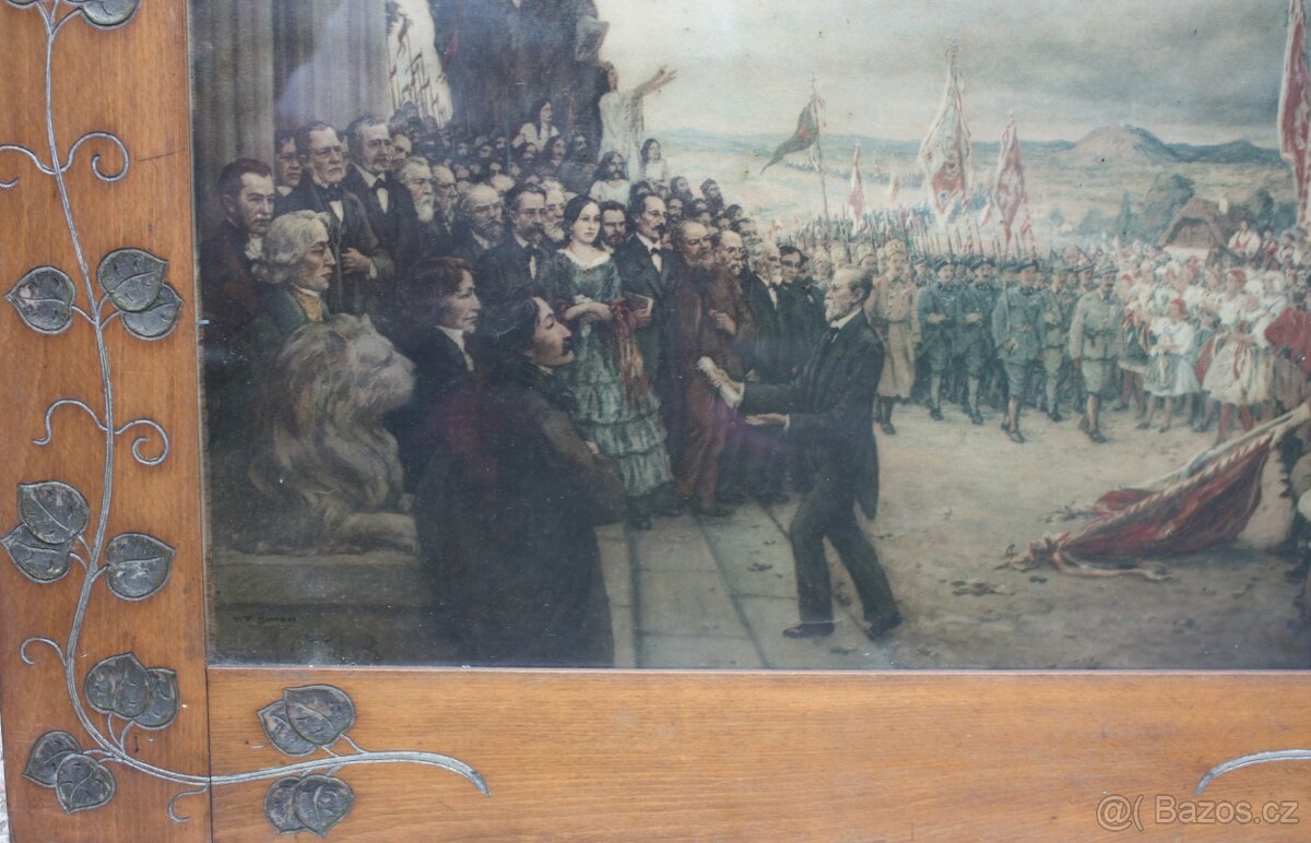 Prodám : Alegorícký obraz : T. G. Masaryk. - 3