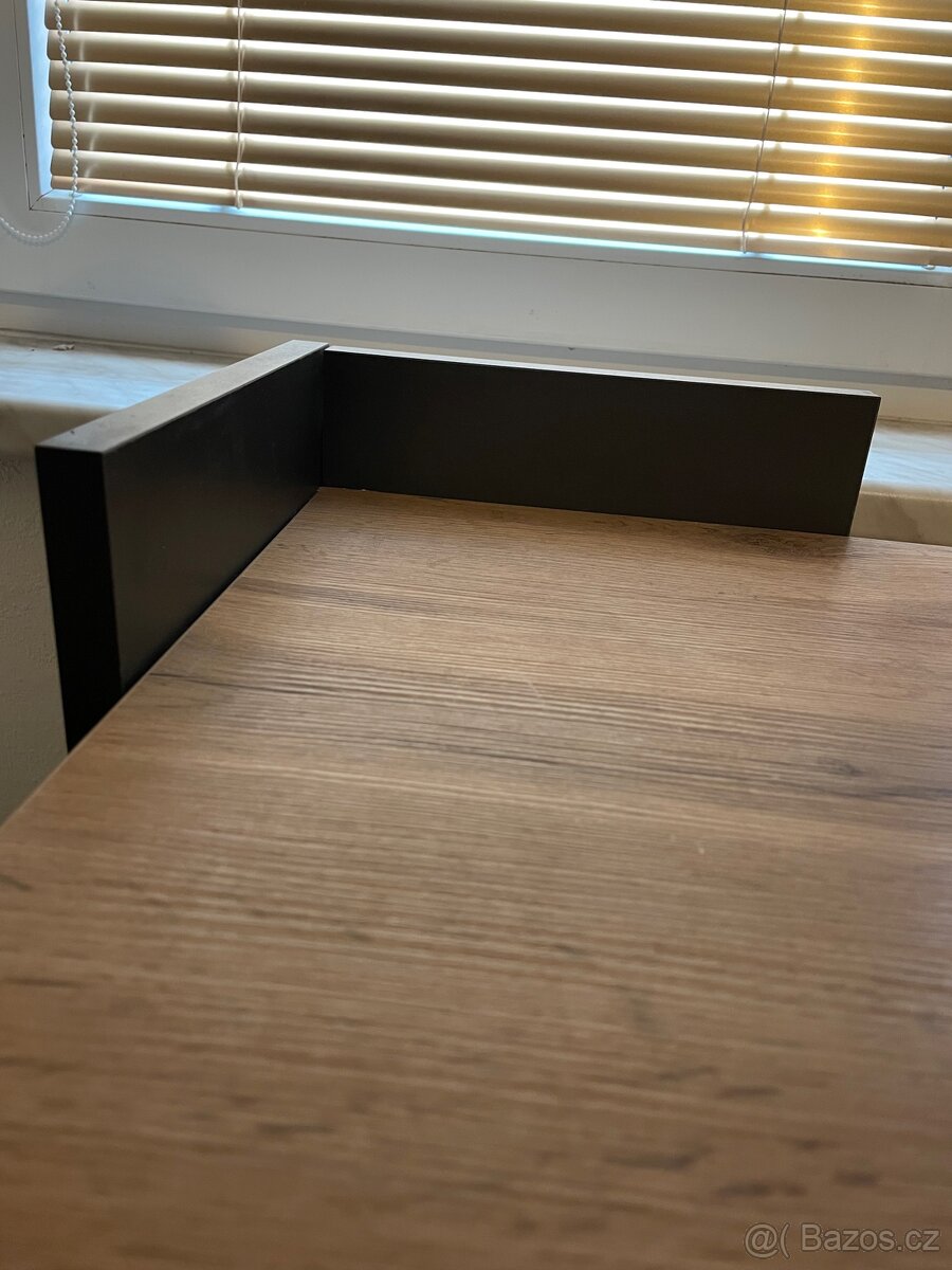 Psací stůl - Dub Wotan/grafit - 3