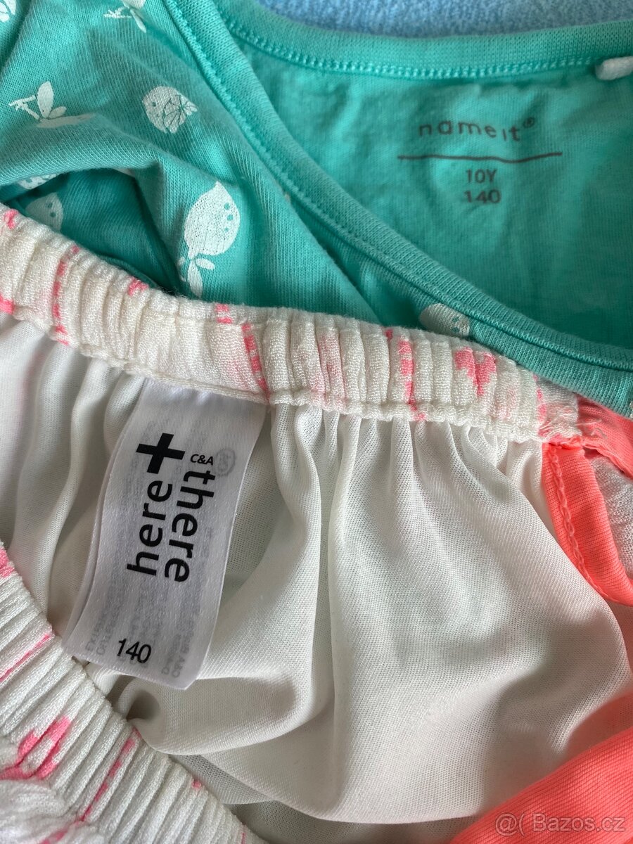 Letní šaty - vel. 140 - 3