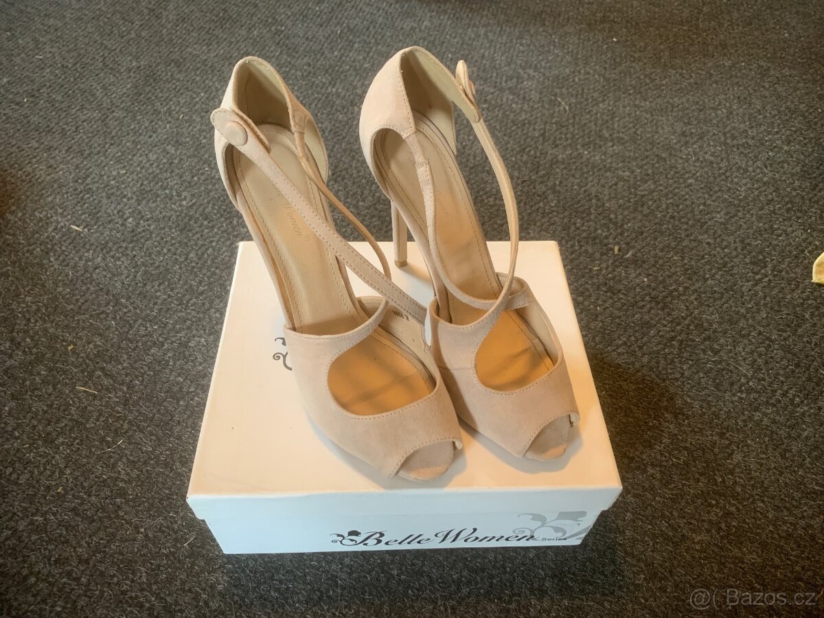 Otevřené lodičky vel. 38 - 3