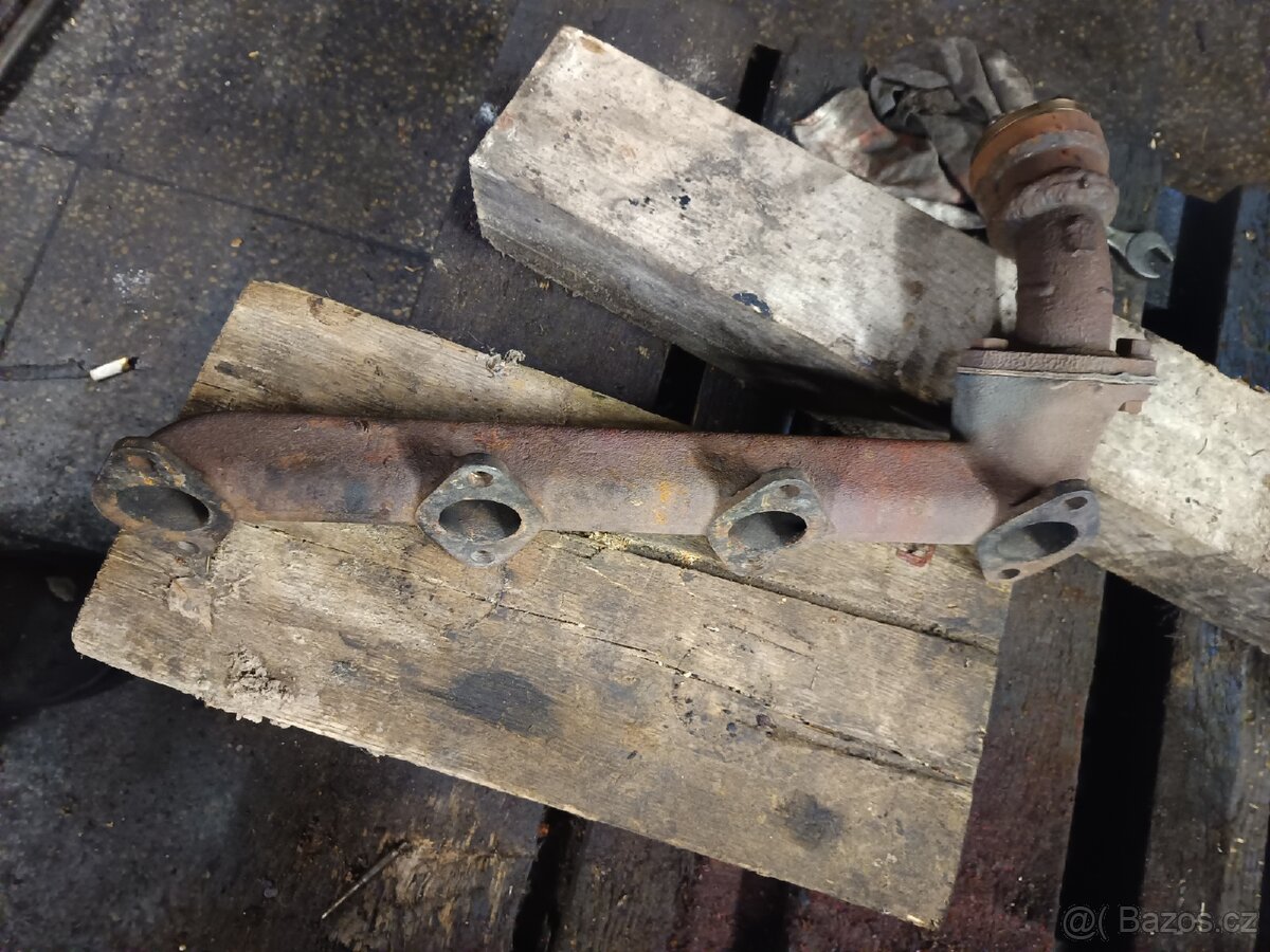 Prodám výfukové potrubí svody Zetor major - 3