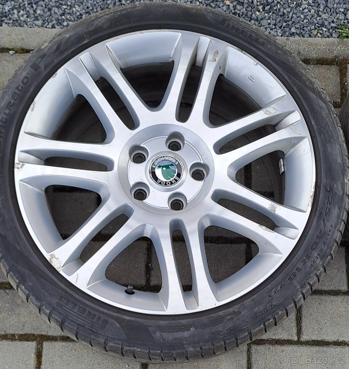 Alu kola škoda superb 2 18" - 3