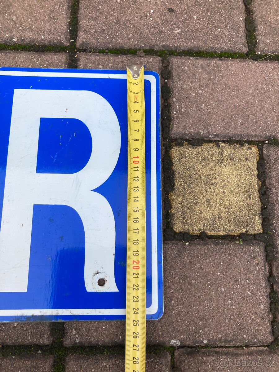 Plechová cedule TIR - 3