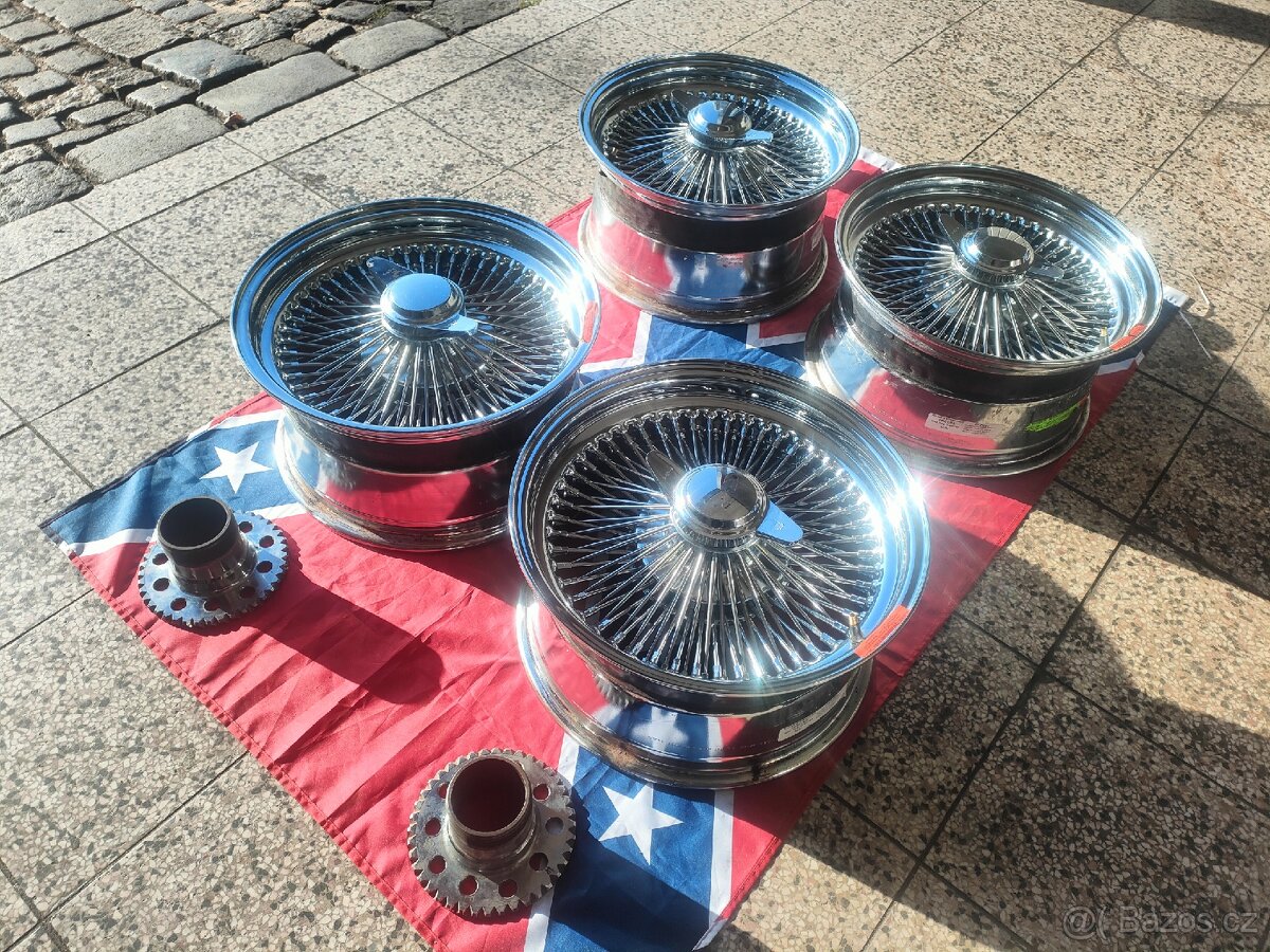 DAYTON Wire Wheels 16x8 originál US - 3