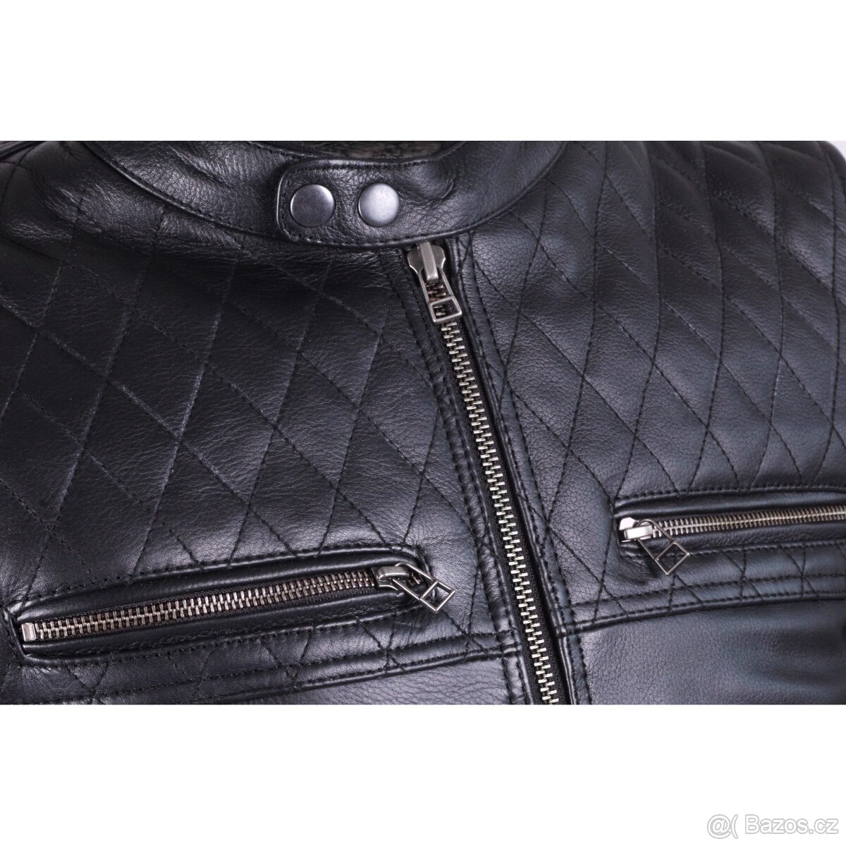 Bunda na motorku Tschul 650 černá Vel. 58 - 3