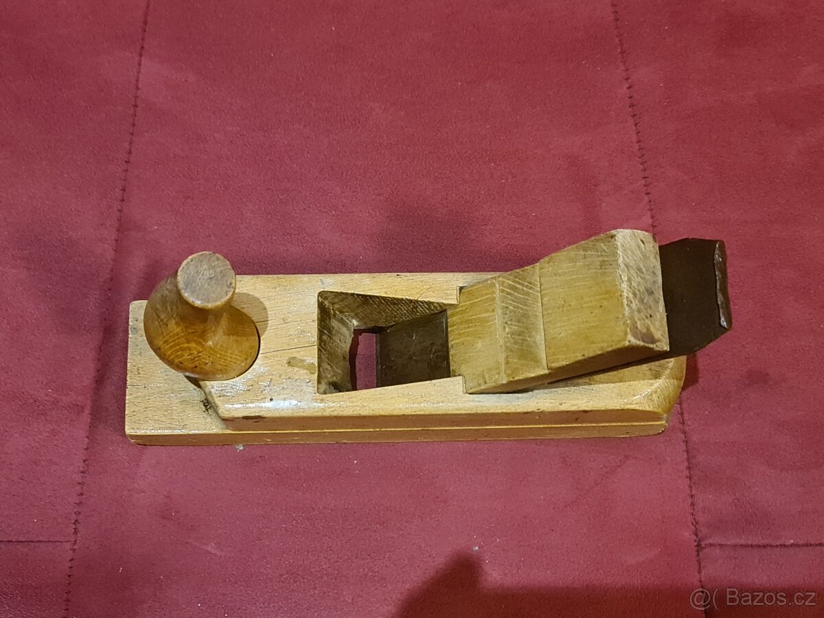 RETRO KRÁSNÝ hoblík 24cm dlouhý - 3