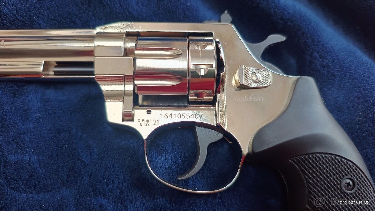 Revolver ALFA 641 - chrom cal. 6mm flobert - 3