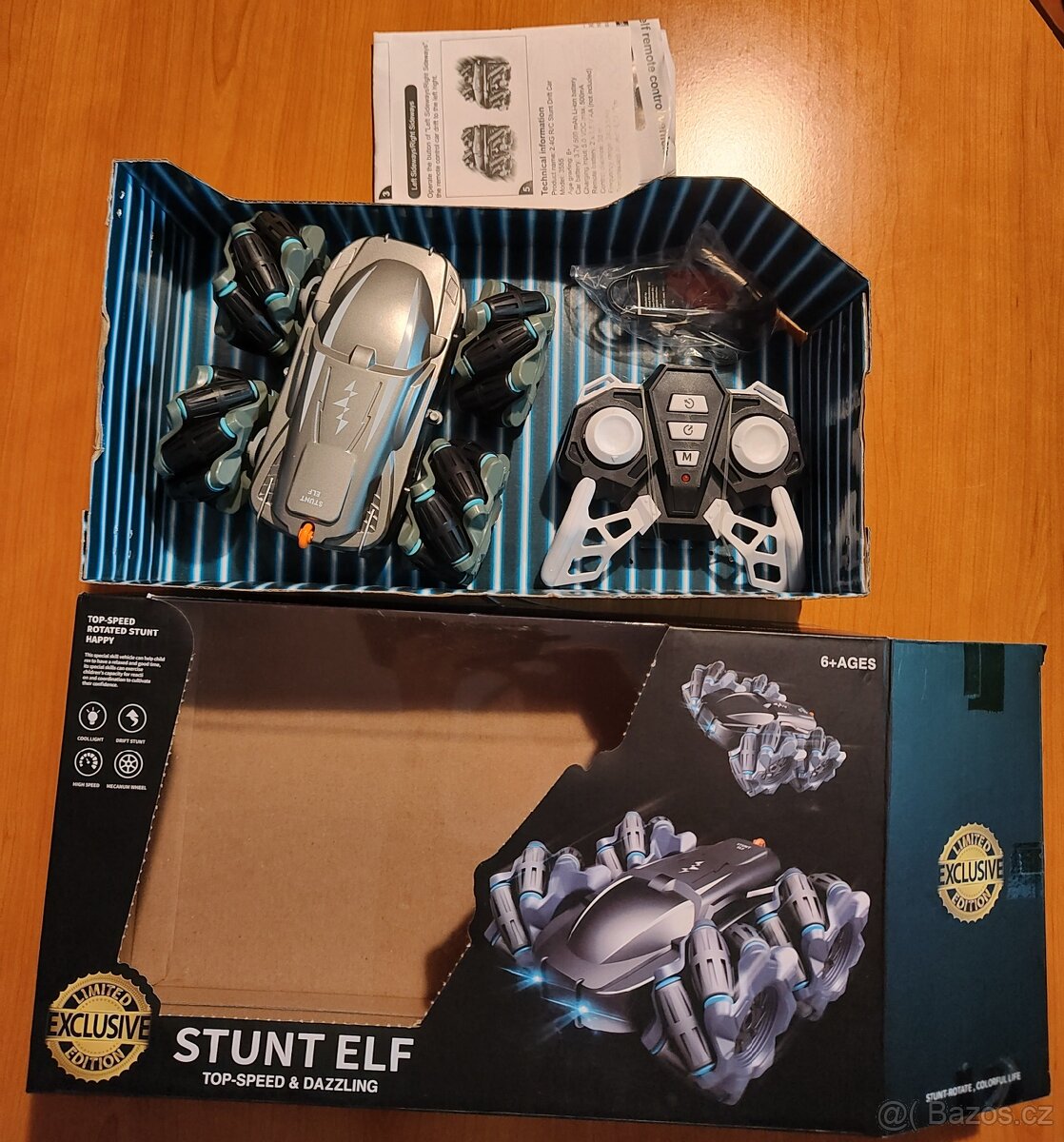 Auto na dálkové ovládání Stunt Elf. - 3