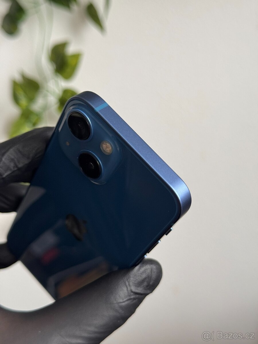 iPhone 13 mini 128GB modrý - 100% baterie - 3