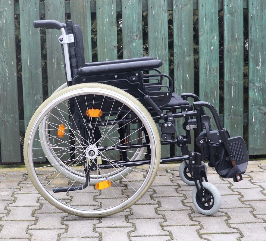 002-Mechanický invalidní vozík Sopur. - 3