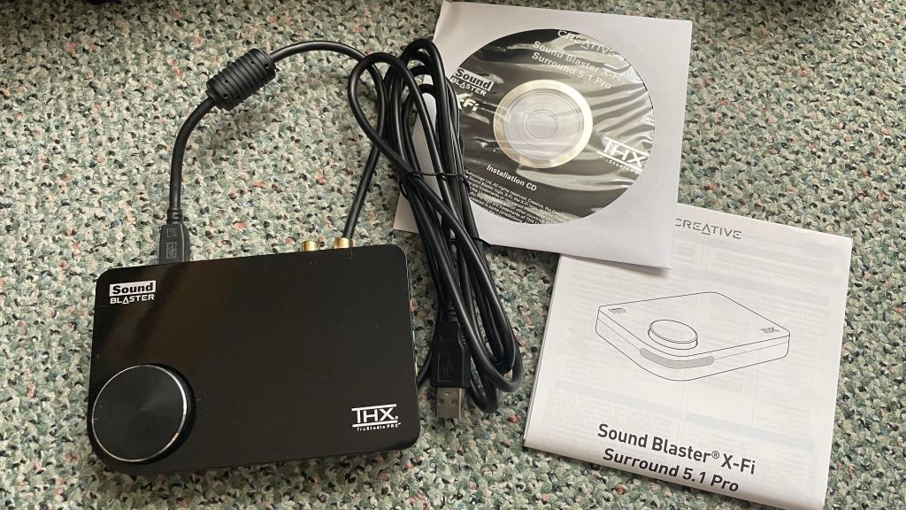 Externí zvuková karta včetně reprosoustavy 5.1 - 3