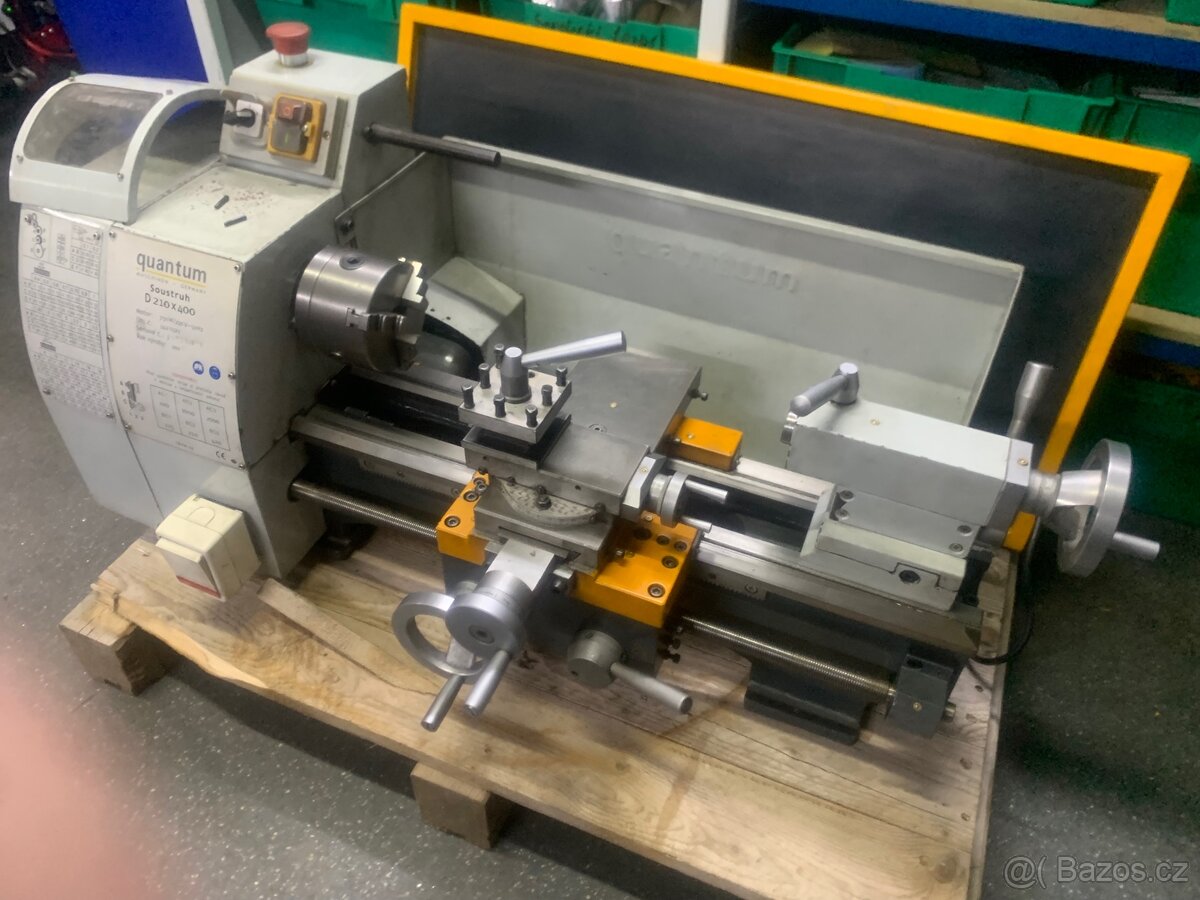Stolní soustruh Quantum-optimum D210x400 - 3