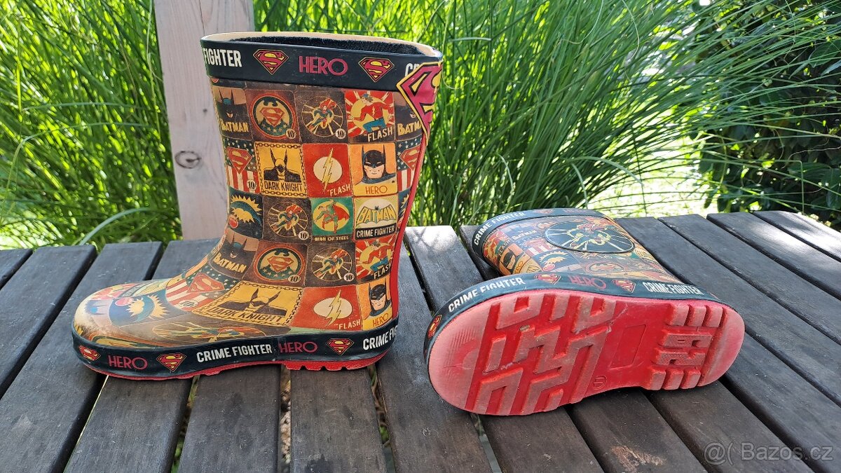 Dětské holínky vel 29/30 DC Comics - 3