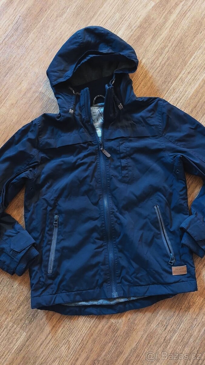 Jarní modrá bunda Next vel. 134 - 3