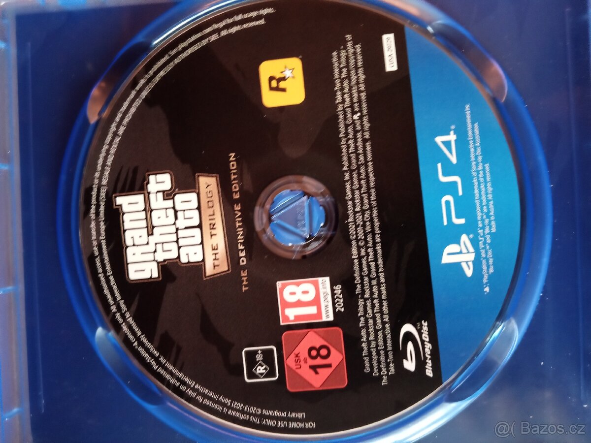 GTA trilogy ps4 - PlayStation 4 hry - hra - 3