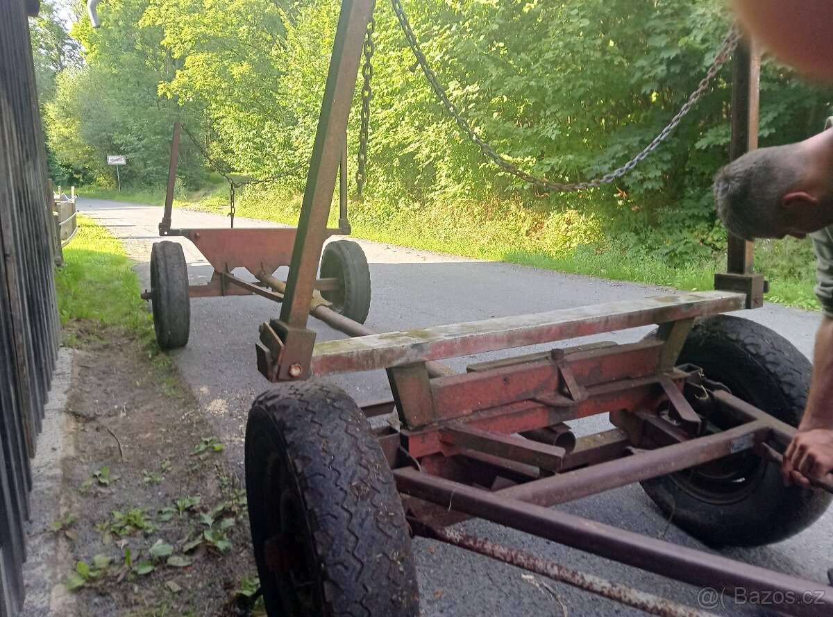 Klaničák, vůz, kára za traktor - 3