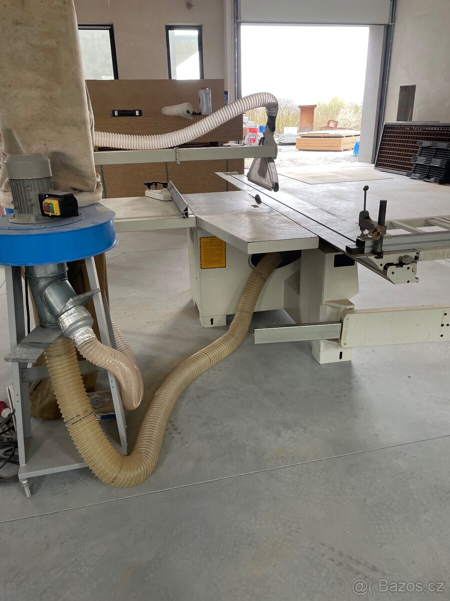 Formátovací pila s predřezem + odsávání - 3