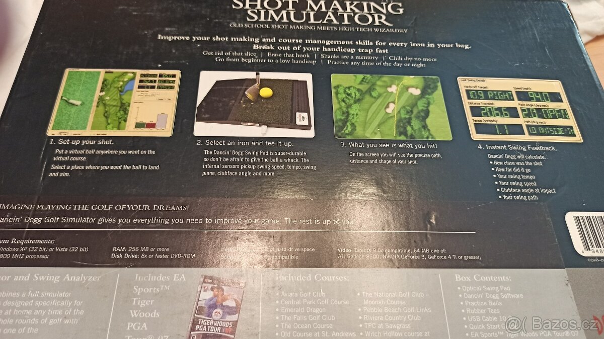 GOLF - hra na PC - shot making simulator - 3