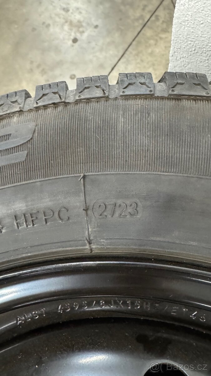 Zimní pneu 195/65 r15 5/114,3 - 3
