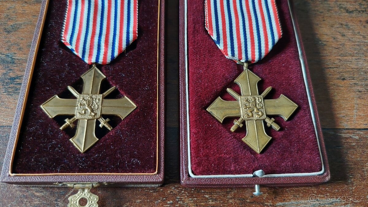 ČSR Válečný kříž 1939 v etui. - 3