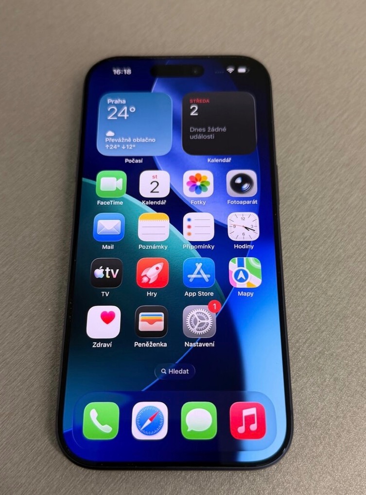 IPhone 17 pro 256GB Modrá - 3