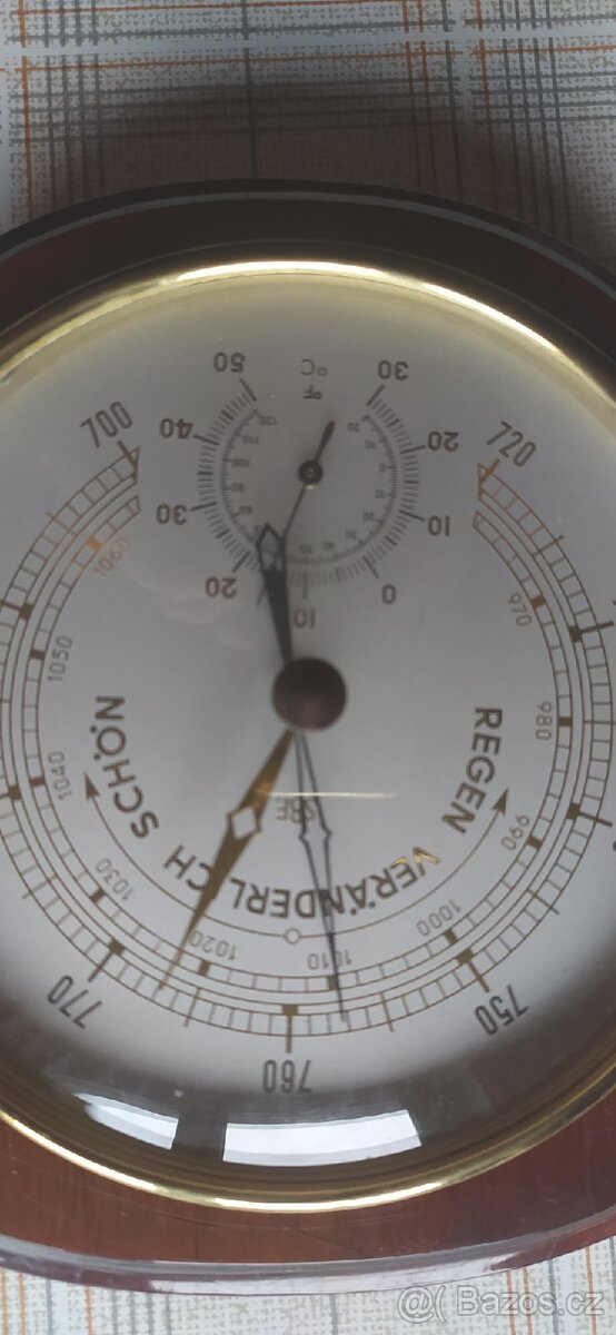 Barometr Dánské provenience. - 3