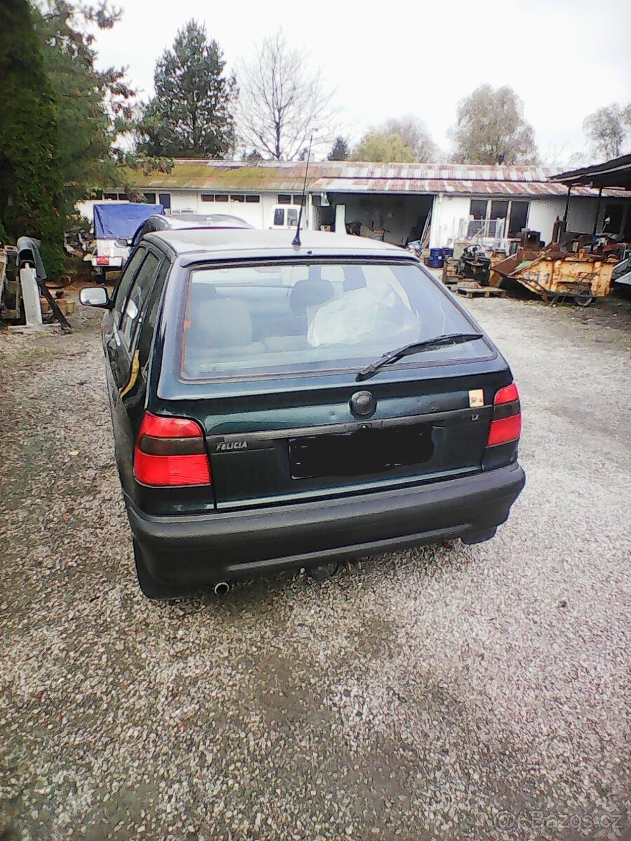 Škoda Felicia LX 1.3 40kW, r.v. 1996, bez TP a RZ - 3